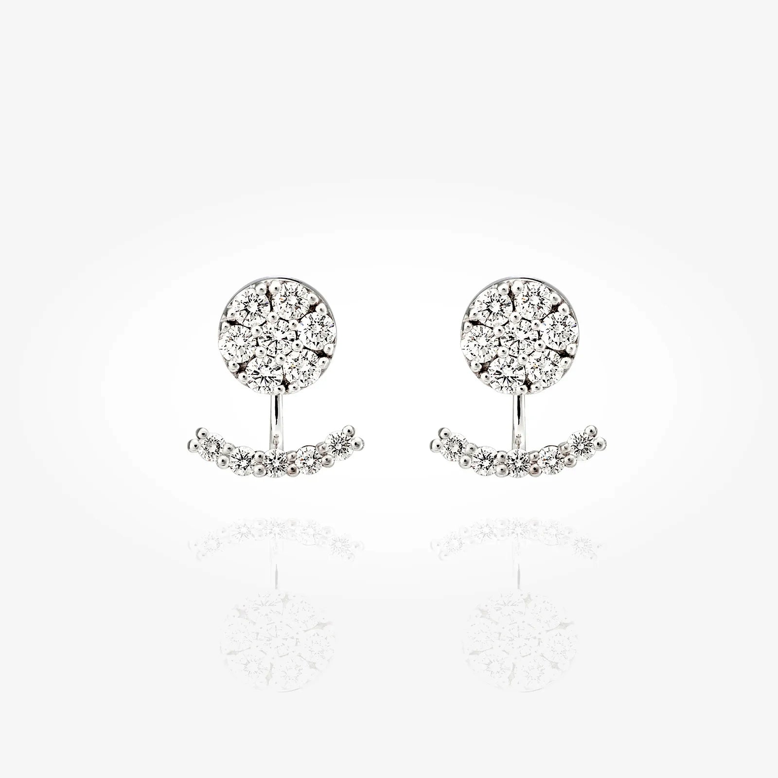 Dingle Dangle Diamond Studs