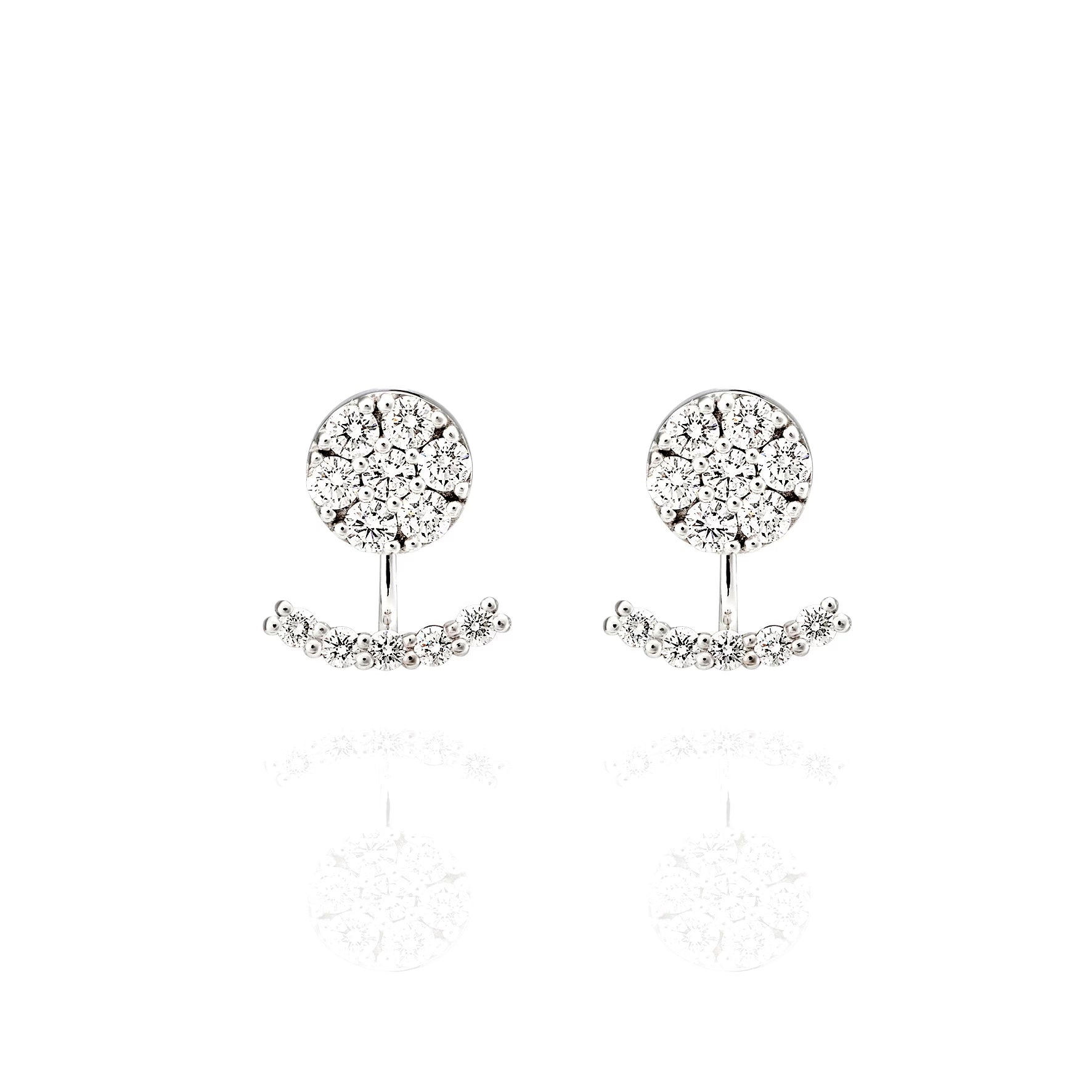 Dingle Dangle Diamond Studs