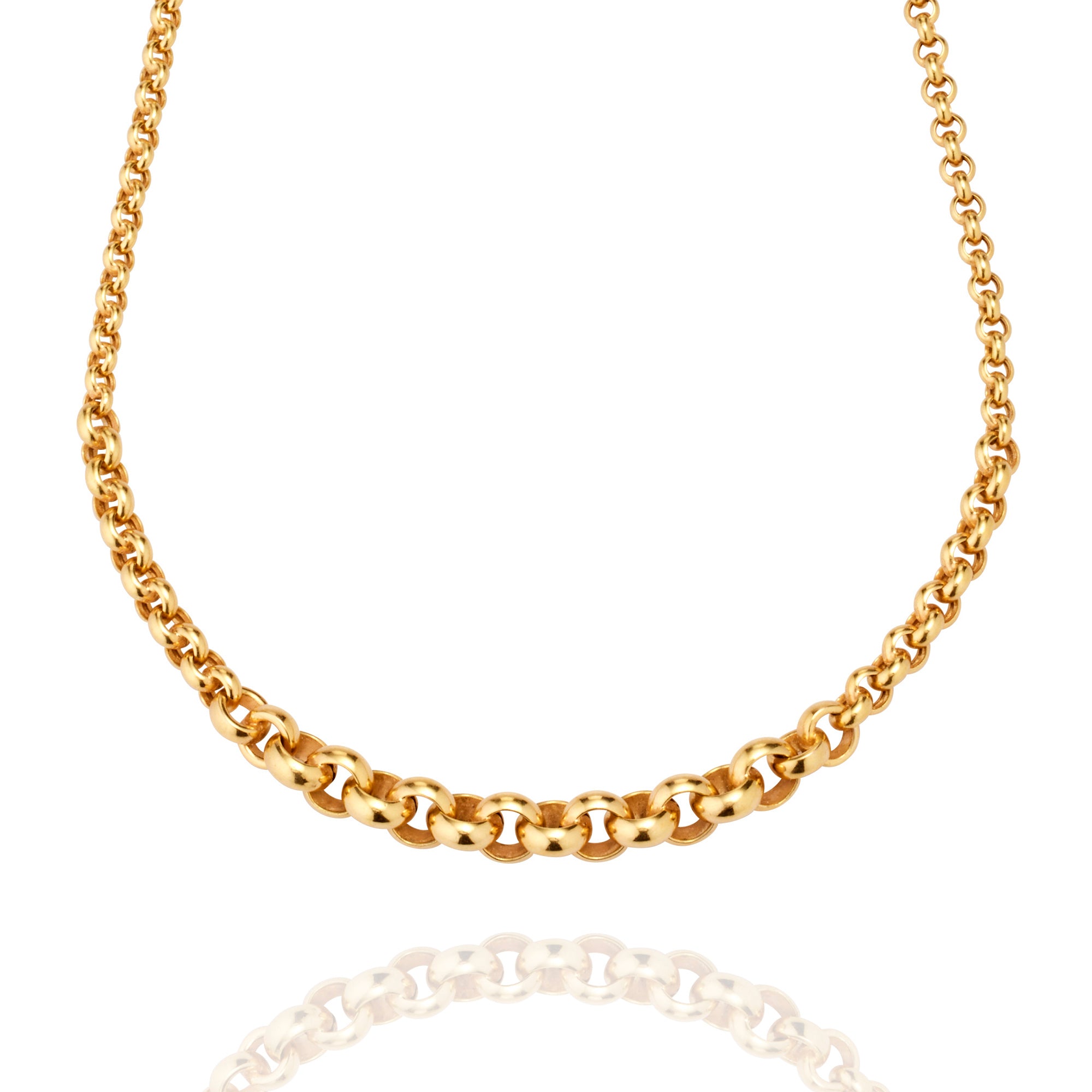 Graduated Belcher Necklace