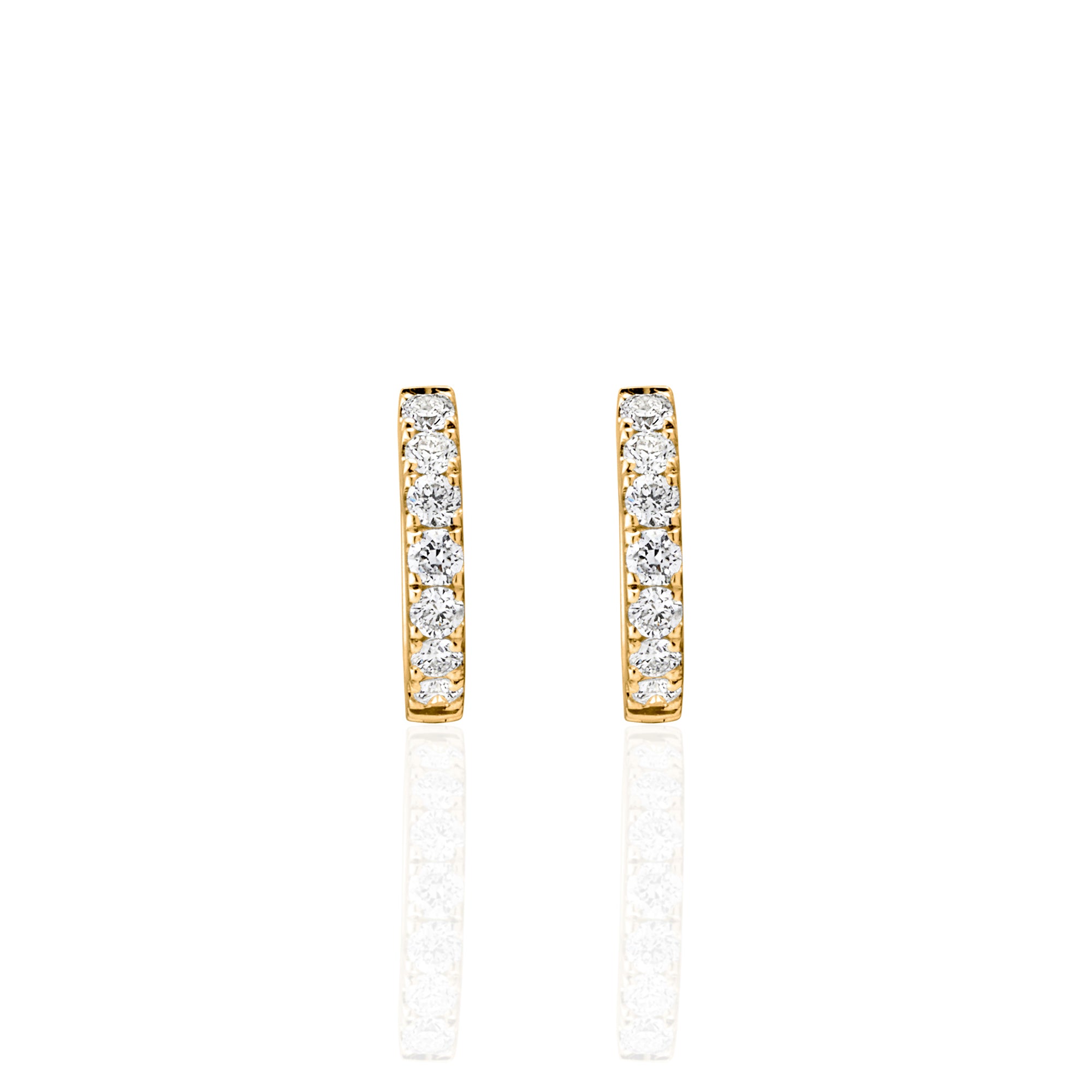 Large Diamond Huggies