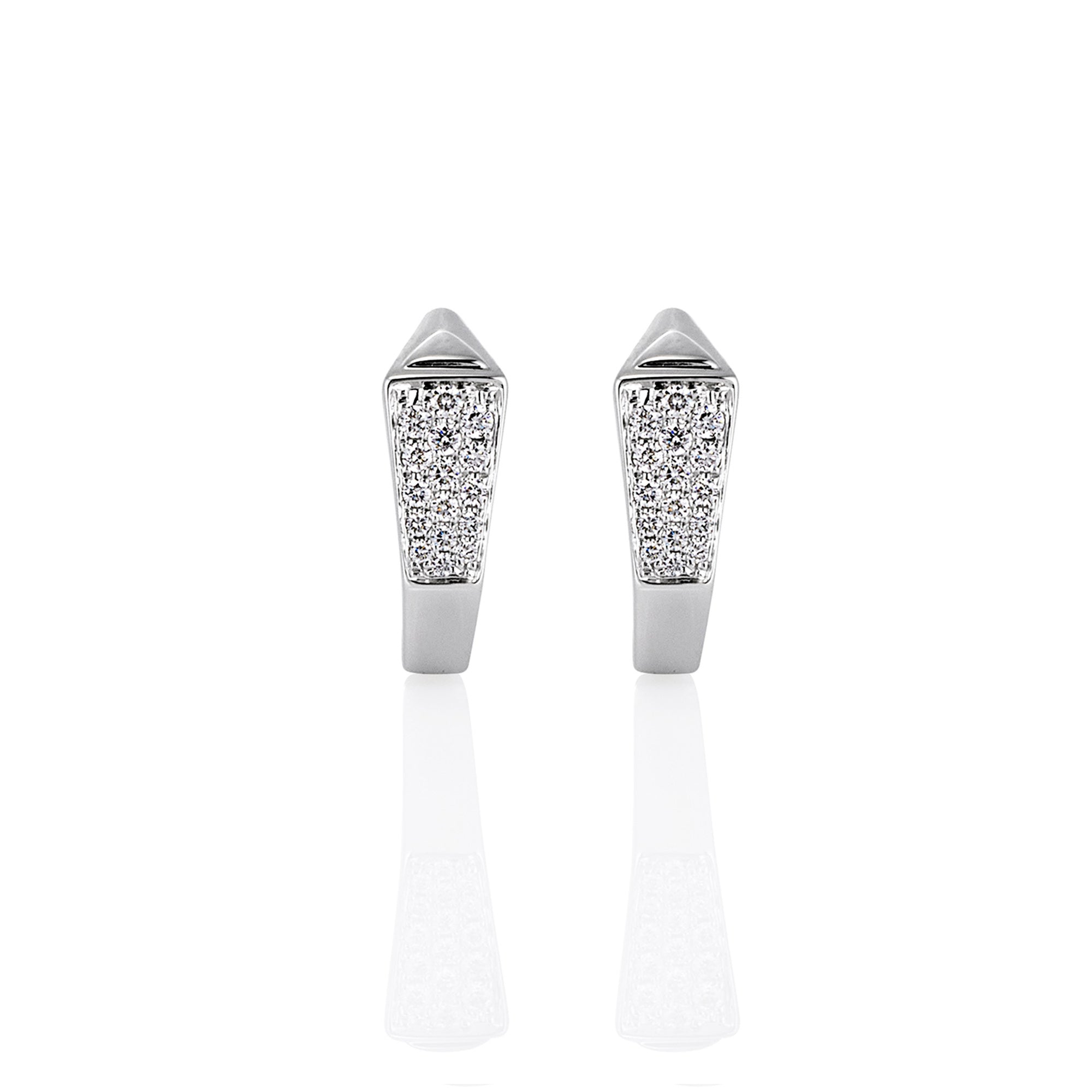 Triangle Diamond Huggies