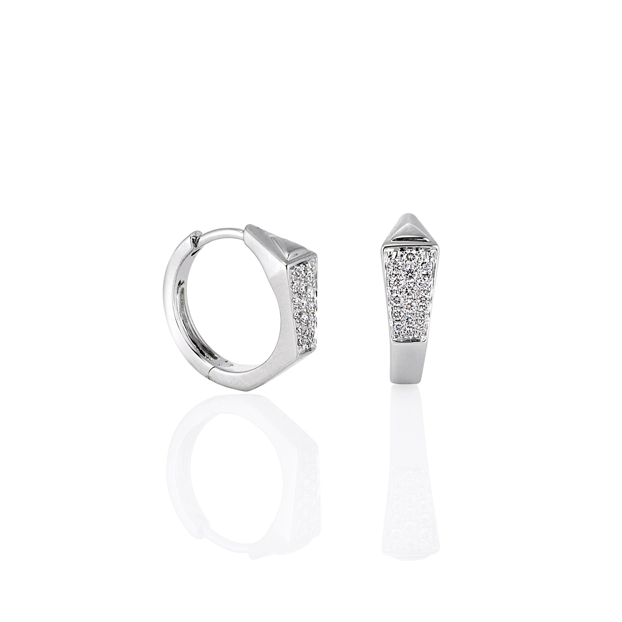 Triangle Diamond Huggies