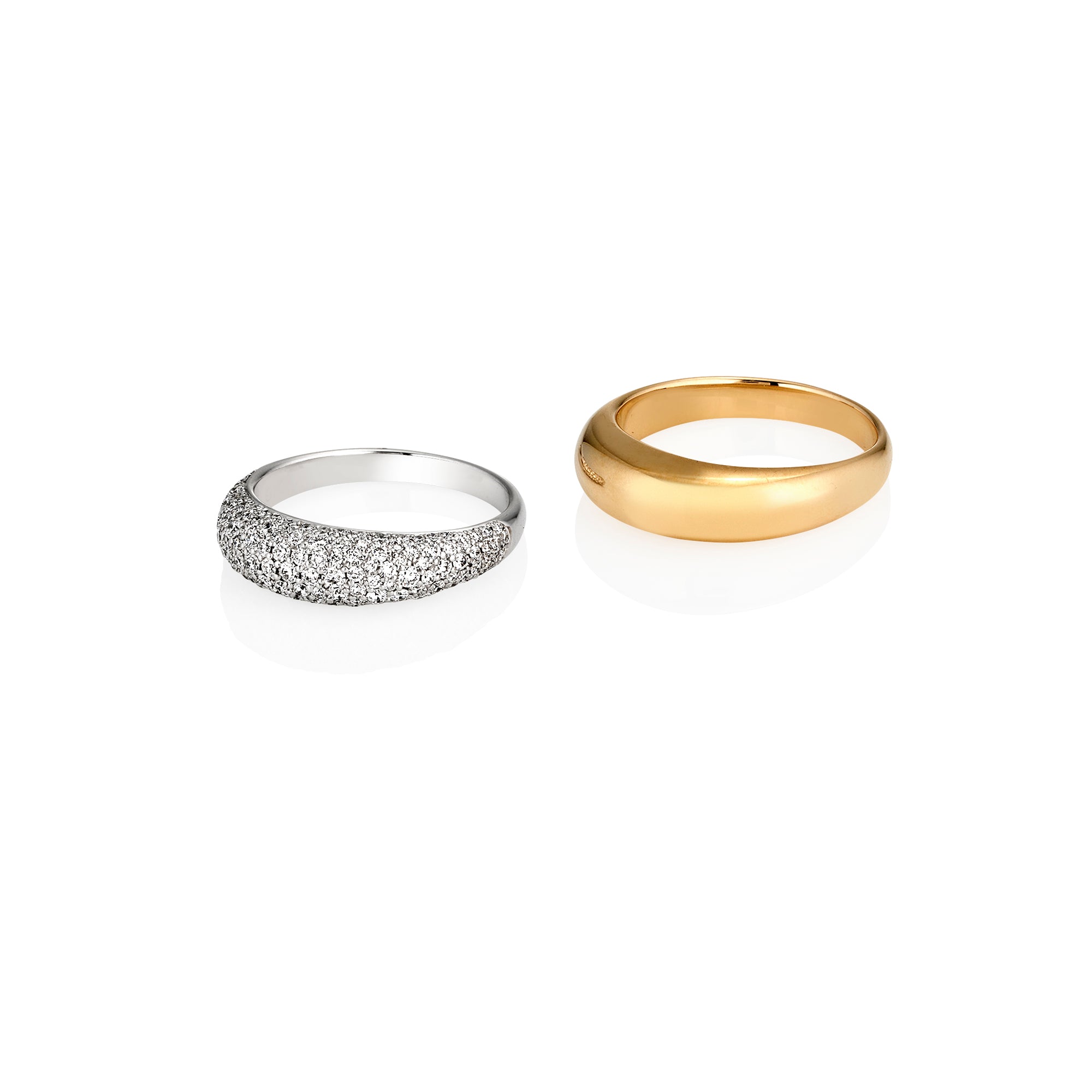 Cloud Ring - Plain Gold