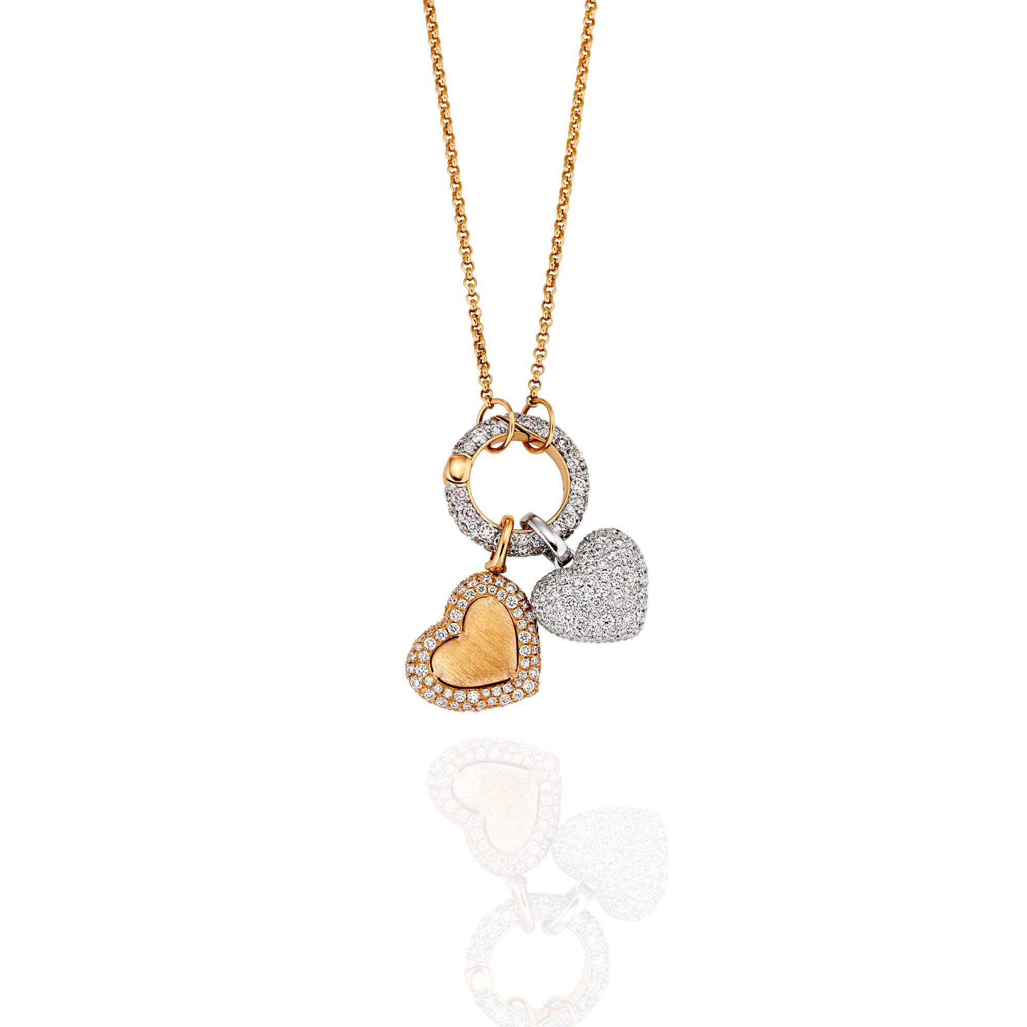 Sparkly Heart Charm