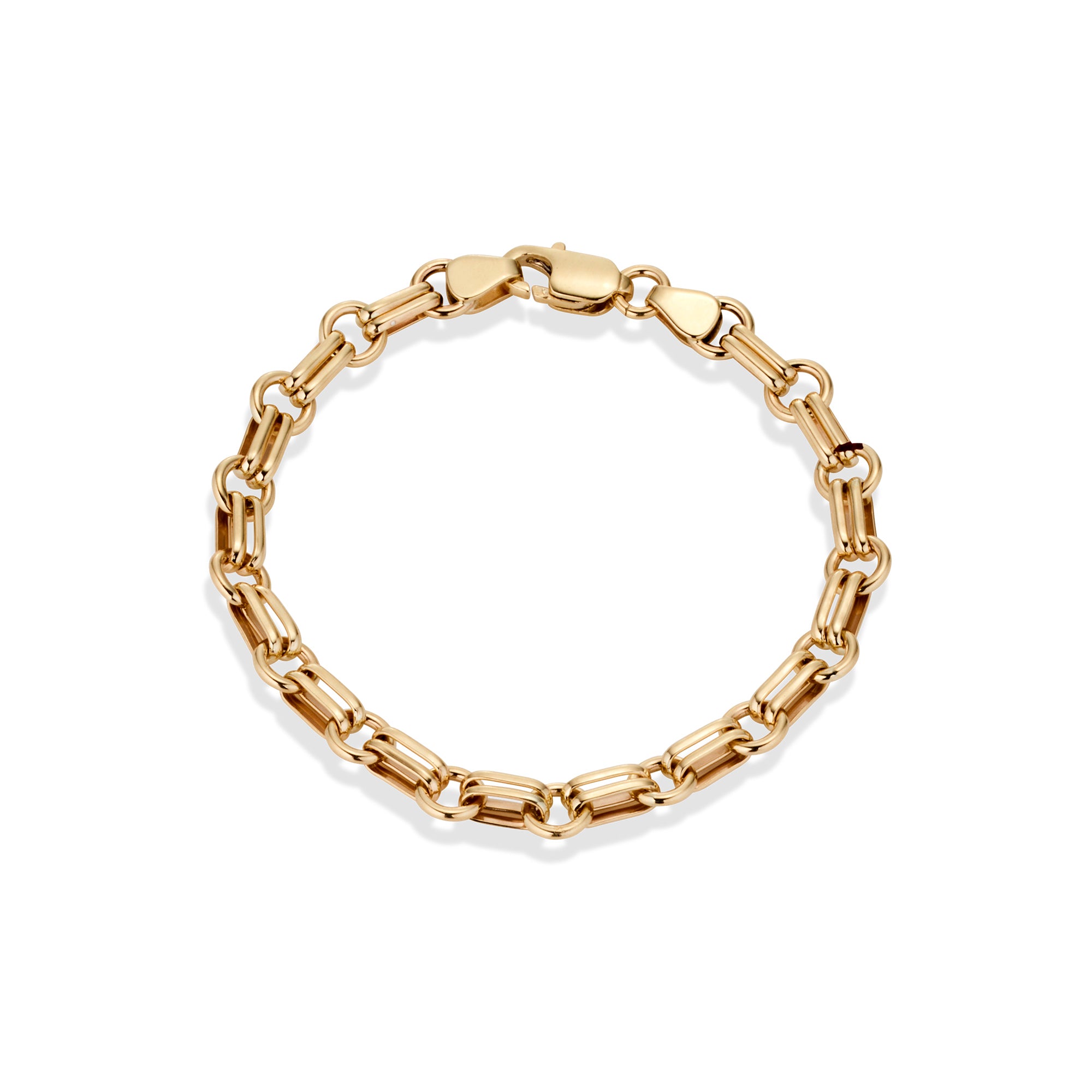 Double Link Chain Bracelet