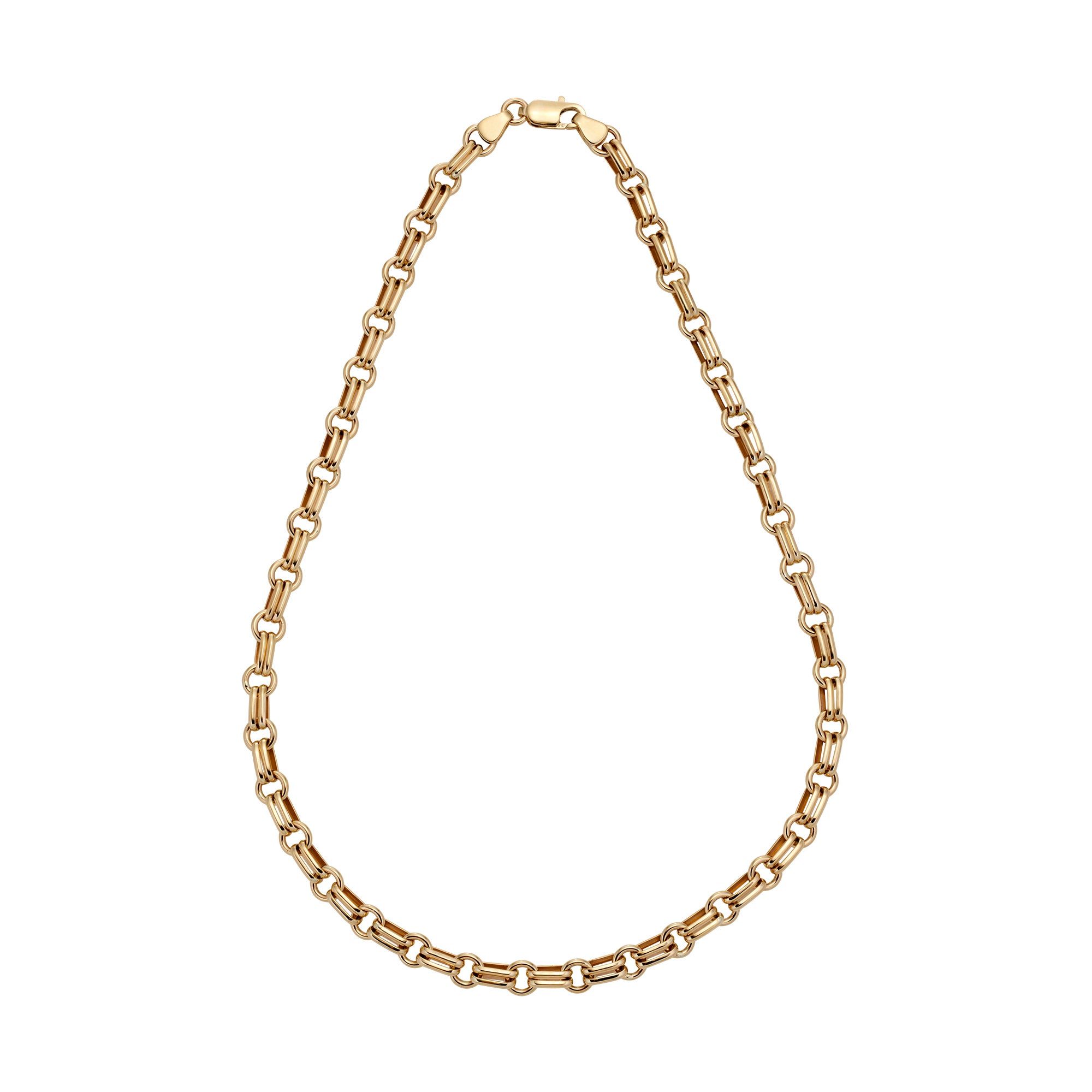 Double Link Chain Necklace