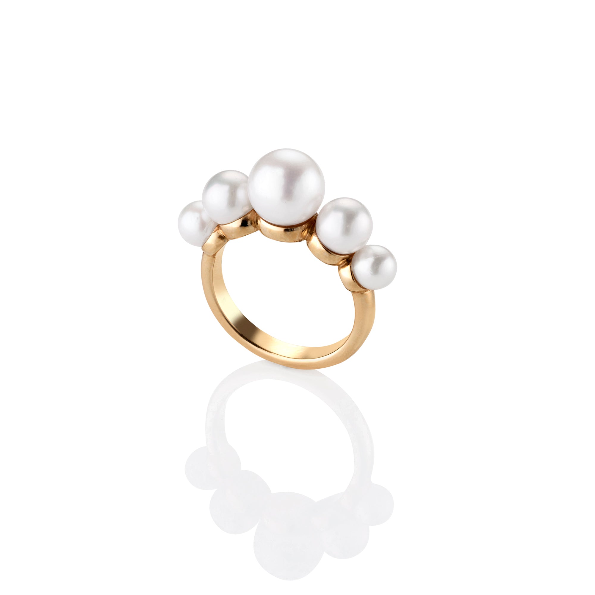 Pearl shop crown ring